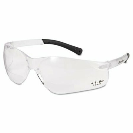 ORS NASCO MCR Safety, Bearkat Magnifier Safety Glasses, Clear Frame, Clear Lens BKH15